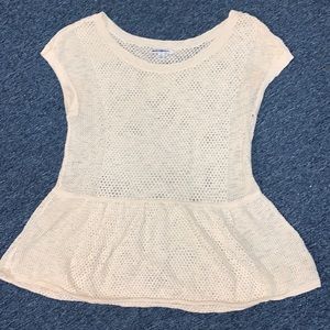 American Eagle Peplum top